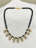 Picture of Combo : New  Lotus choker  & black diamonds  victorian chain 
