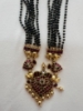 Picture of Combo : Trendy Jadau Kundhan black beads chains 