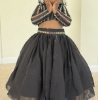 Picture of Space silk lehenga with croptop 4-5y
