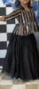 Picture of Space silk lehenga with croptop 4-5y