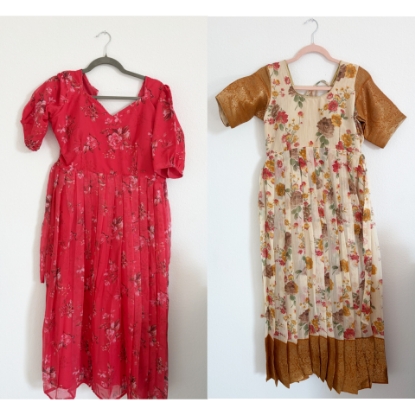 Picture of Never worn floral long frocks combo