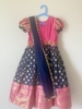 Picture of Blue frock with maggam work 4-6y