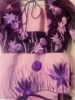Picture of Hand Painted Pure Crepe Silk Saree and blouse 