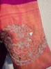 Picture of Handloom All over Pichwai Kanchi Pattu Saree with gap border . 