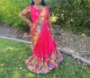 Picture of  Kalamkari silk crushed lehenga 6-8y