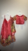 Picture of  Kalamkari silk crushed lehenga 6-8y