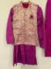 Picture of  pattu kurta pyjama with coat 8-10y