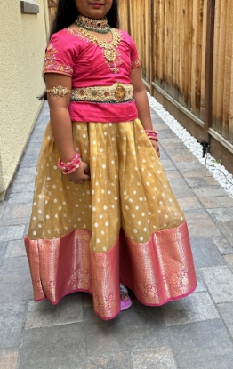 Picture of Girls tissue langa blouse 6-7y