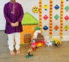 Picture of Set of 4 Boys kurta combo 6-8y