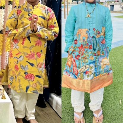 Picture of  Kalamkari kurta combo 6-7y