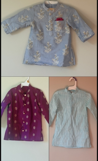 Picture of Ethnic wear kurtha sets combo 1-2y