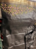 Picture of Hand Embroidered Premium Linen silk saree 