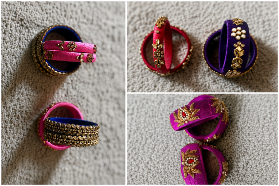 Picture of Beautiful Maggam work kids bangles