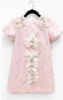 Picture of Pink Floral Embellished Party Dress 4-5y