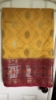 Picture of Classic Yellow & red border Silk Saree Set with Traditional Border
