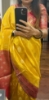 Picture of Classic Yellow & red border Silk Saree Set with Traditional Border