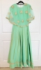 Picture of Green cape Long Dress