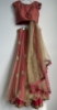 Picture of Partywear premium lehanga croptop set with heavy duppata 12-15Y