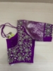 Picture of Kanchi pattu saree with heavy maggam blouse