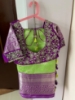 Picture of Kanchi pattu saree with heavy maggam blouse