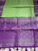 Picture of Kanchi pattu saree with heavy maggam blouse