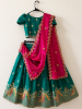 Picture of Trending space silk kids half saree 8-10Y