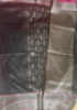 Picture of Black and pink semi silk saree
