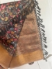 Picture of Grey gold printed saree