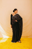 Picture of Hand embroidered premium linen saree