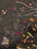 Picture of Hand embroidered premium linen saree