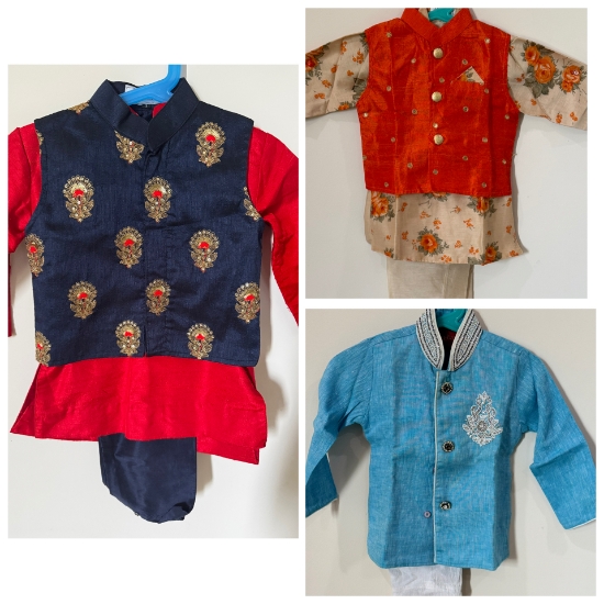 Picture of Kurta with vest combo for 1-2Y