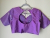 Picture of Lilac and silver soft silk saree