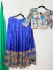 Picture of Pl735 Paithani Lehenga with boat neck blouse.