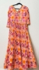 Picture of PL743 Pink floral long frock