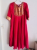 Picture of Elegance in every pleat Pink Paithani Frock