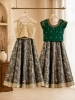 Picture of Patola lehenga with croptop and blouse 6-8Y