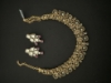Picture of Moissanite kundan and ruby set 
