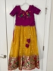 Picture of Fancy Lehanga  (zari kota inspired )maggam work blouse 8-9Y
