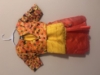 Picture of Pure Desi Tussar saree with hand painted floral blouse 