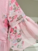 Picture of Pastel Floral Pleated Midi Dress And Soft Pink Tiered Floral Midi Dress