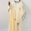 Picture of Vichitra silk embroidered anarkali