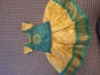 Picture of Peacock Blue & Gold Kids Pattu Langa 1-2y