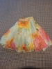 Picture of Little muffet Floral girl lehenga set and benaras pattu langa combo