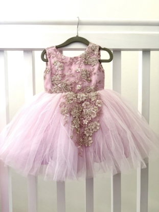 Picture of Girl party Frock with accessories 1-2y