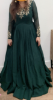 Picture of Bottle green Party wear Long Dress