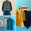 Picture of 3 combo sets of boys ethnic Wear Size 14