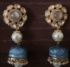 Picture of Kundan jhumkas