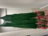 Picture of Green floral Lehanga with peach blouse