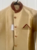 Picture of Cream and red ethnic kurta set 