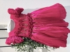 Picture of Wine Red Gown with Handcrafted Rose Embellishment 4-5y